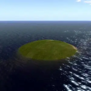 Parcelle par défaut d’OpenSim