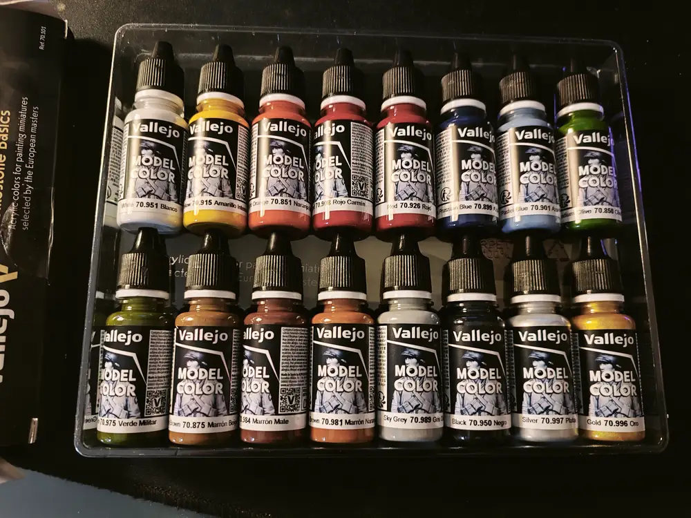 Les premières peintures