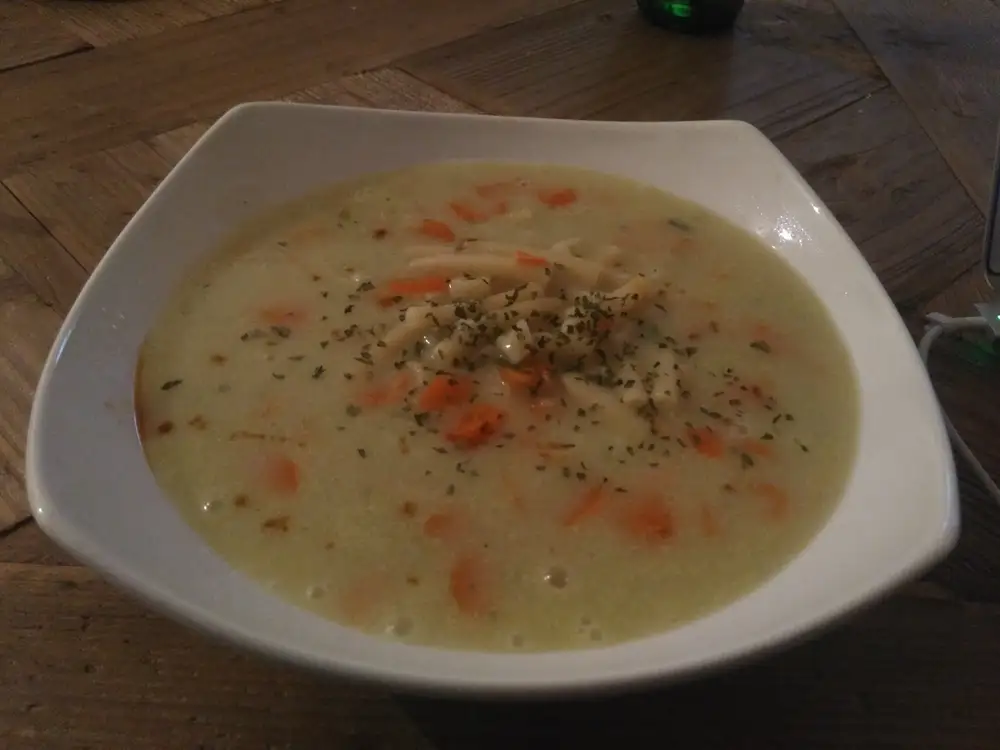 Purée et poulet